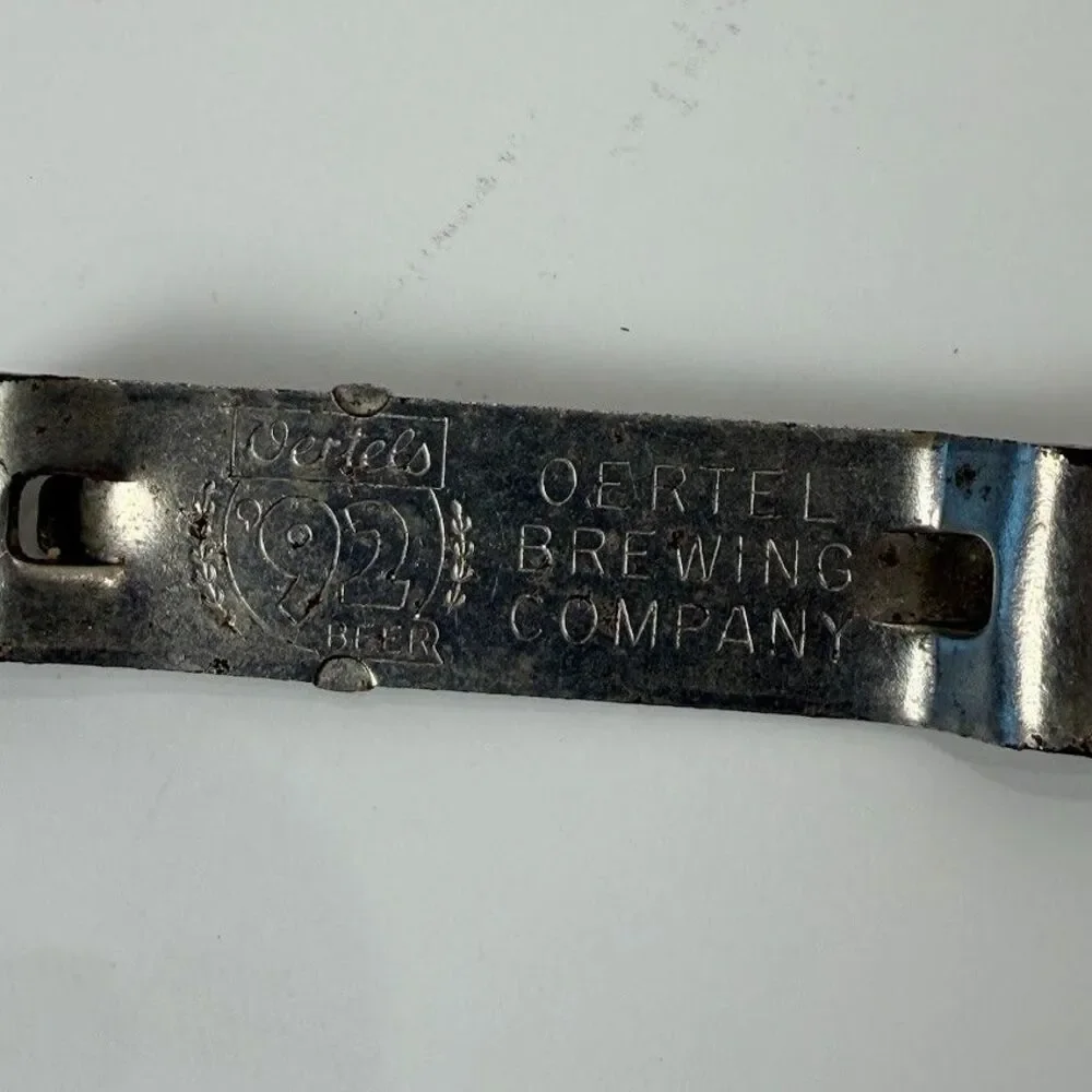 Lot of 4 Vintage Advertising Can/Bottle Openers-Falls City, Oertel, Royal Crown